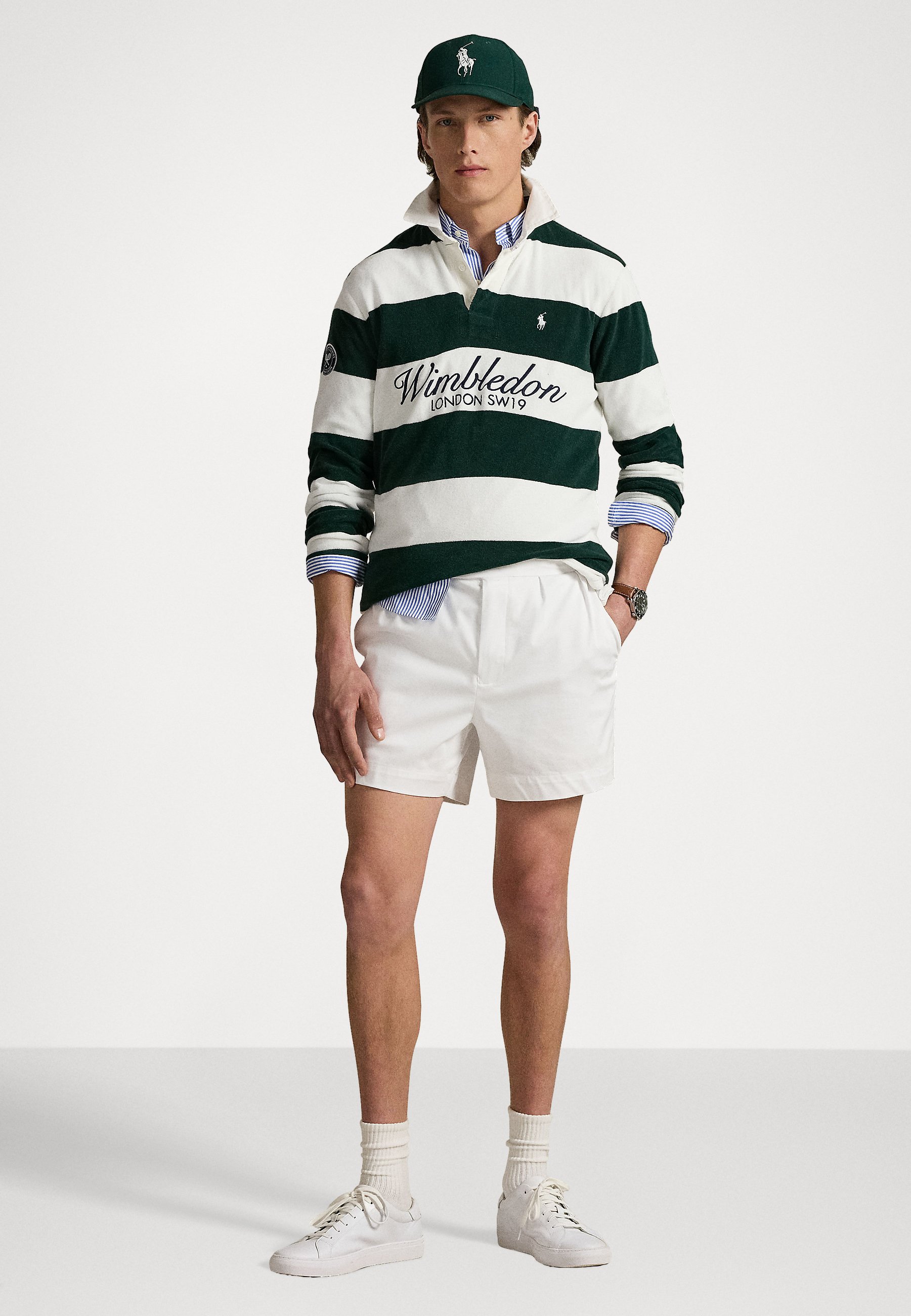 Ralph Lauren Polo Wimbledon 2017 ポロシャツ Polo Ralph Lauren Wimbledon Polo Shirt | White | FARFETCH