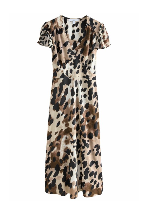 PETITE FIT - FLUTTER SLEEVE V-NECK  - Maxikleid