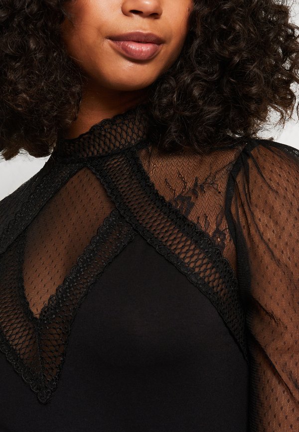 DATIL - Print T-shirt - noir3