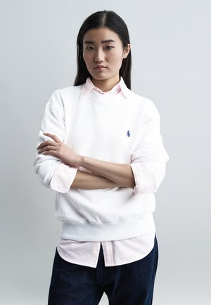 CREW NECK - Felpa - white