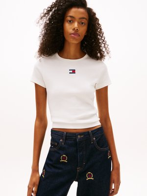 BADGE - T-Shirt basic - ecru