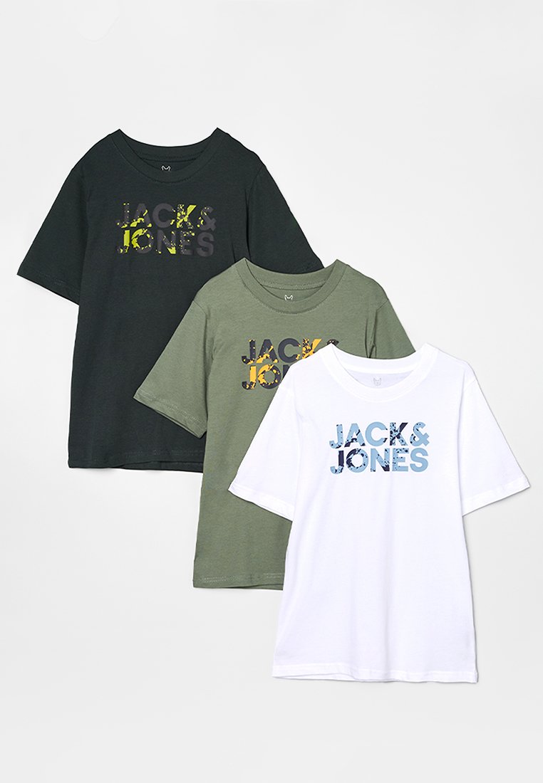 Jack & Jones Junior T-shirt print groen Jack & Jones Junior T-shirt print groen