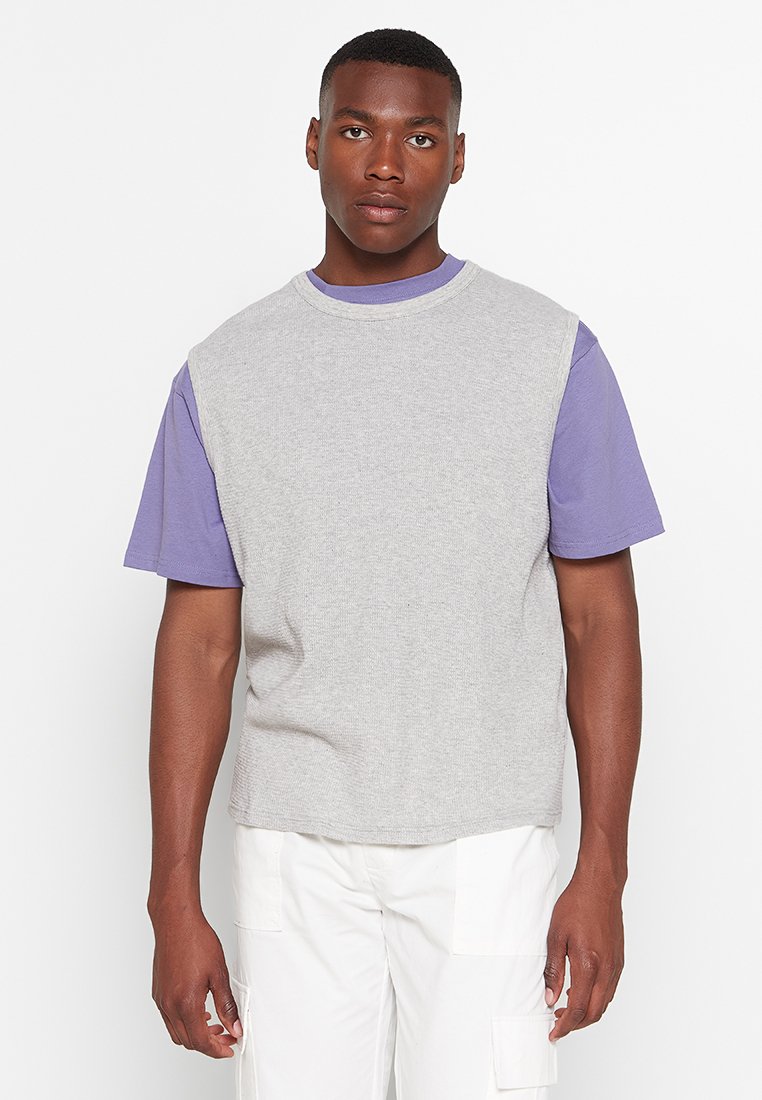 American vintage Trui lichtgrijs