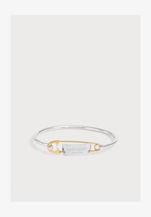 kate spade new york, TAG SAFETY PIN BANGLE - Βραχιόλι - silver-coloured/gold-coloured