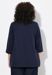Ulla Popken Langærmet T-shirt - marine