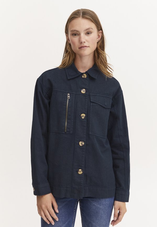 OXTAMI - Denim jacket - total eclipse