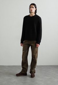 MM6 Maison Margiela PANTS 5 POCKETS - Relaxed fit jeans - brown