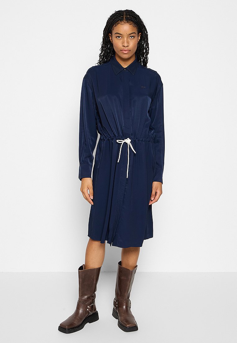 Lacoste Blousejurk donkerblauw Lacoste Blousejurk donkerblauw