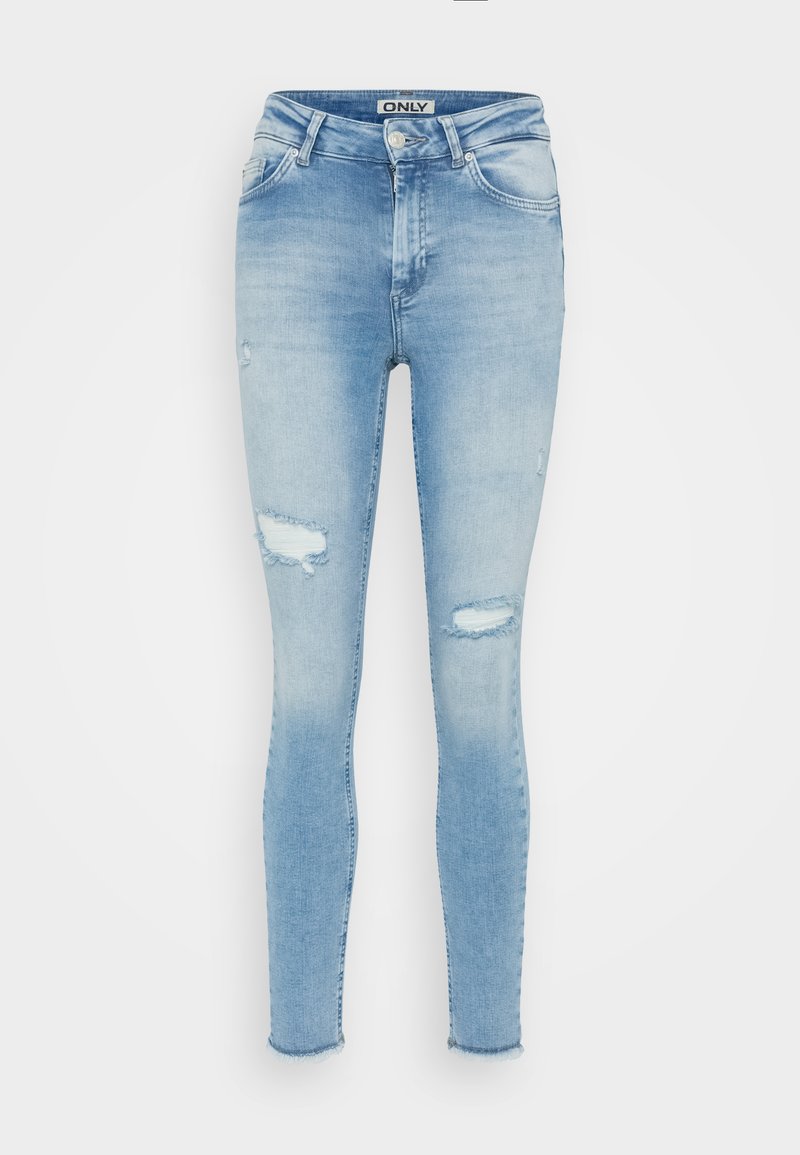 Only Jeans Skinny Fit lichtblauw denim