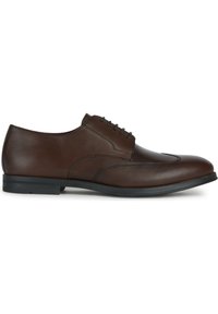 U DECIO - Stringate eleganti - dark brown