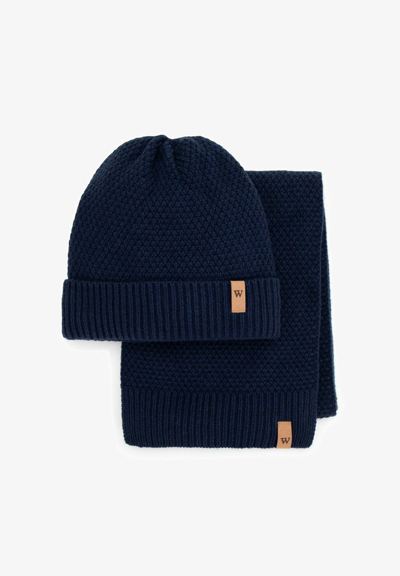 WITTCHEN SET - Écharpe - dark blue