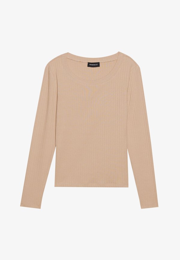 Long sleeved top - warm taupe2