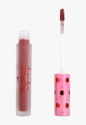 I HEART REVOLUTION VINYL CHERRY LIQUID LIPSTICK - Lip stain - morello