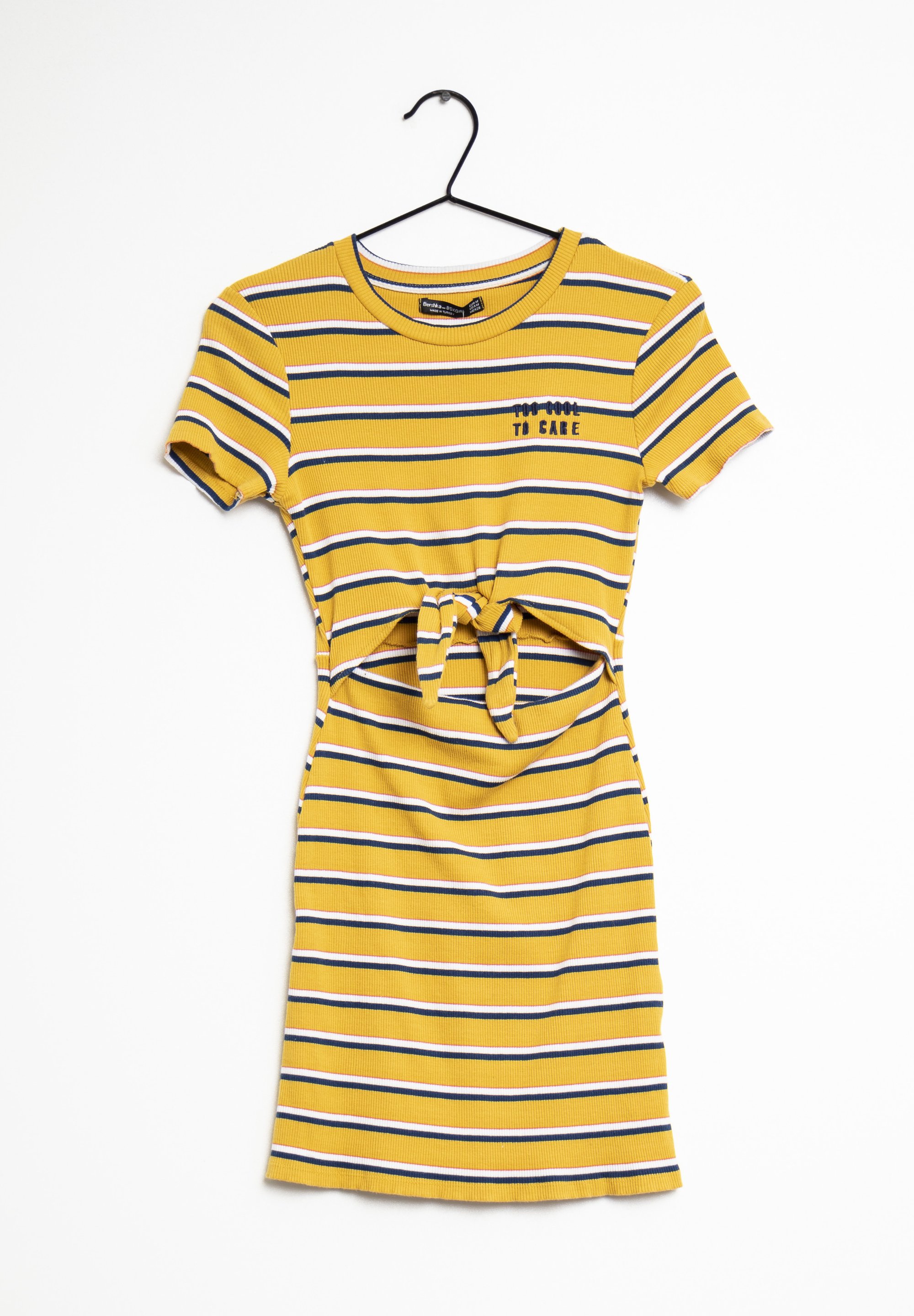 Giallo Fluo Outfit Vestito Giallo Bambina Twin Set Vestito Giallo