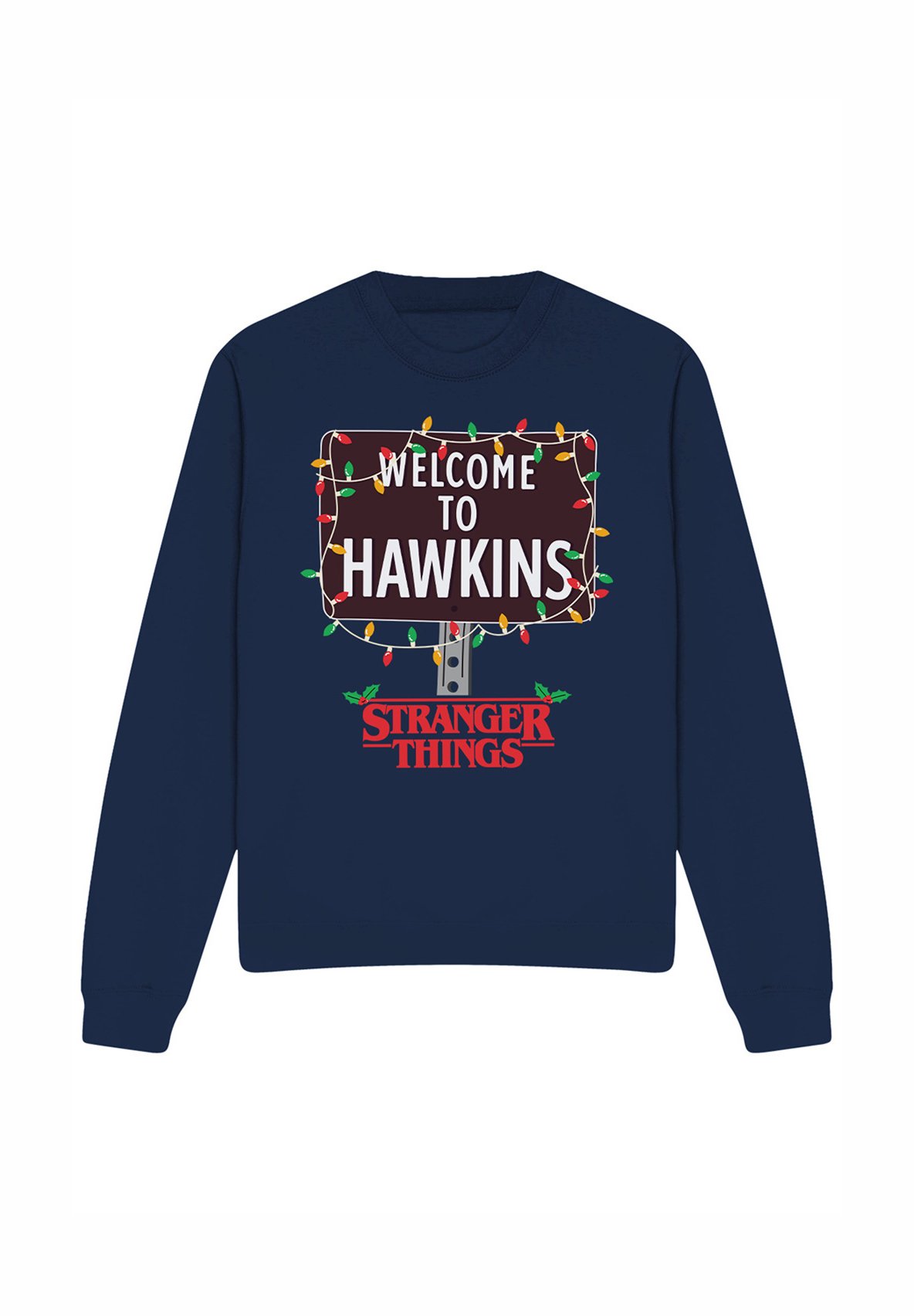 NETFLIX STRANGER THINGS CHRISTMAS WELCOME TO HAWKINS - Sweatshirt