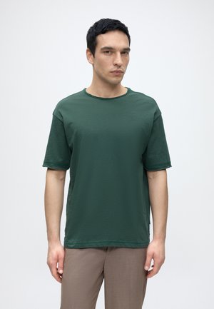 Marc O'Polo DENIM T-SHIRT - Βασικό μπλουζάκι - dark green 2847