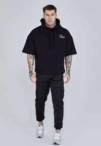 SIKSILK CUT OFF - Tričko s potlačou - black