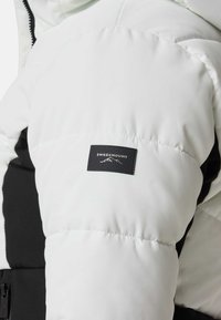 PUFFER SKI JACKET - Giacca invernale - white black