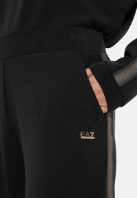 EA7 Emporio Armani CON STRASS - Tuta - nero