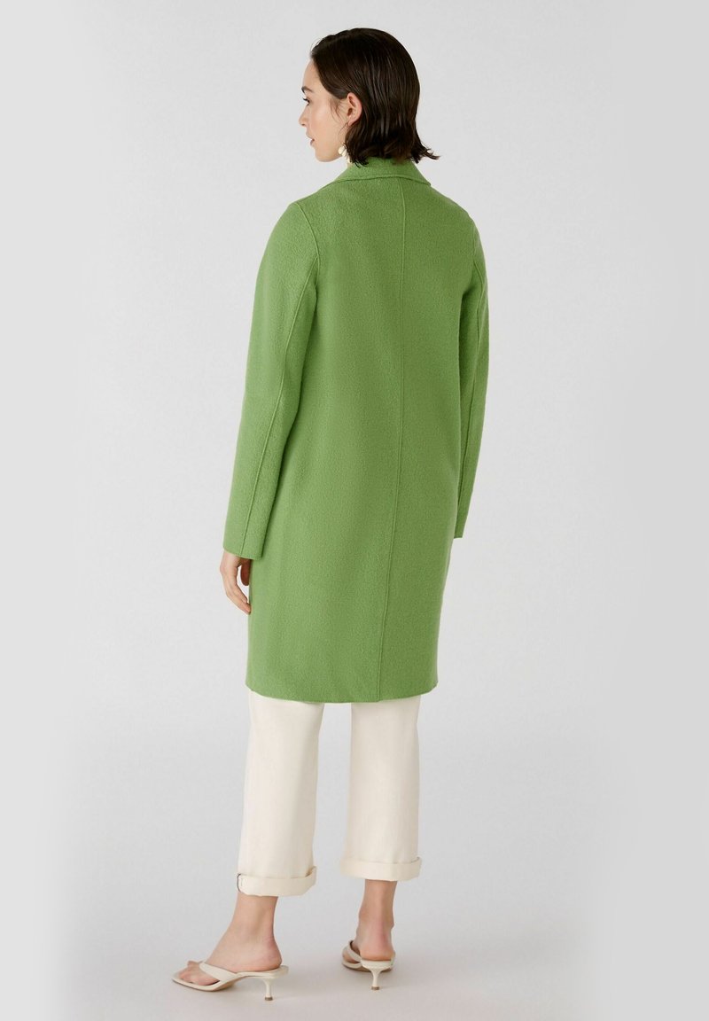 Oui MAYSON - Klassischer Mantel - green/hellgrün - Zalando.de