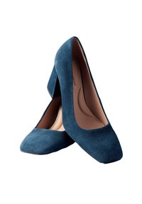 Next FOREVER COMFORT WITH MOTIONFLEX SQUARE TOE BLOCK HEEL STANDARD - Pumps - navy