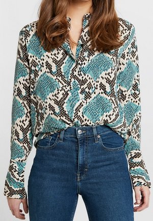 Bluse - turquoise