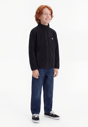 Quiksilver NO DESTINATION - Φούτερ με φερμουάρ - black