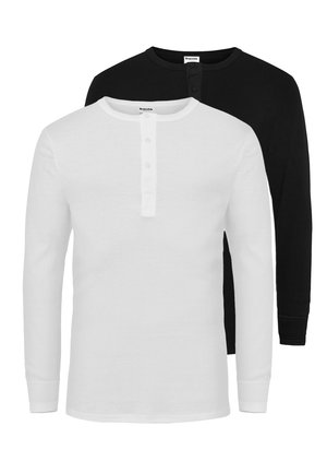 GRANDAD - Langarmshirt - schwarz   weiß