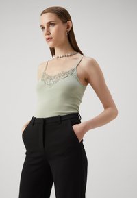 ONLY ONLKIRA LIFE SINGLET 2 PACK - Top - desert sage/black