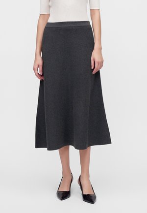 Calvin Klein, TECH SKIRT - А-образна пола - gunmetal heather