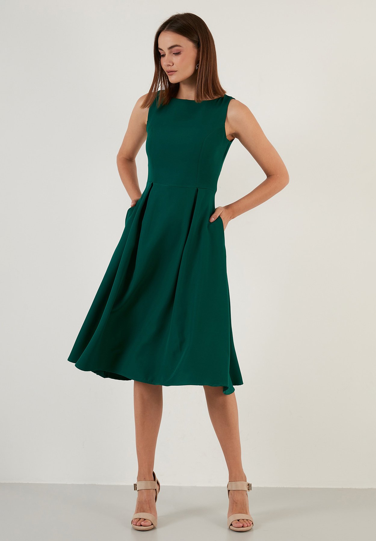 LELA COCKTAIL DRESS - Cocktail dress / Party dress - emerald/green