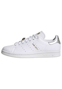adidas Originals STAN SMITH - Matalavartiset tennarit - cloud white silver metallic gold metallic