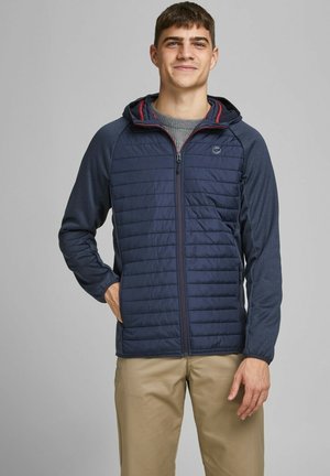 JJEMULTI QUILTED JACKET - Chaqueta de entretiempo - navy blazer