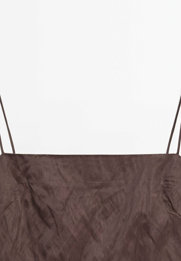 WITH BLONDE DETAIL - Day dress - bordeaux2