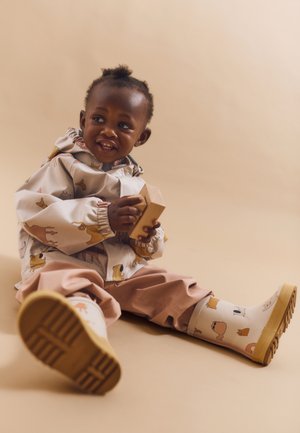 MANU SET UNISEX - Vízálló dzseki - sandy
