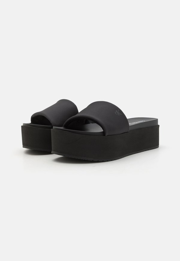 FLATFORM SLIDE - Heeled mules3