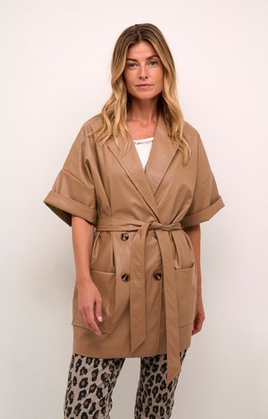 PATTIE  - Trench - cinnamon swirl