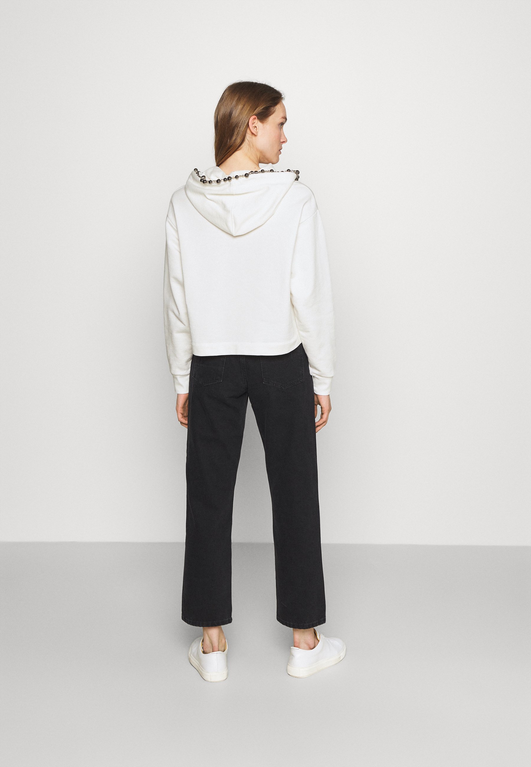 Pinko ACTORS MAGLIA - Sportinis megztinis - ivory/beveik balta - Zalando.lt