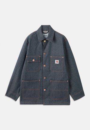 Carhartt WIP ADEN CHORE COAT - Denim jacket - blue  rigid