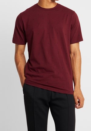 Printtipaita - dark red