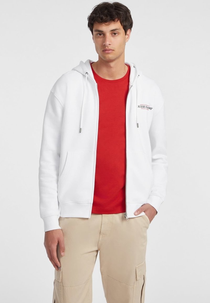 Guess White Cotton Sweatshirt main image 1