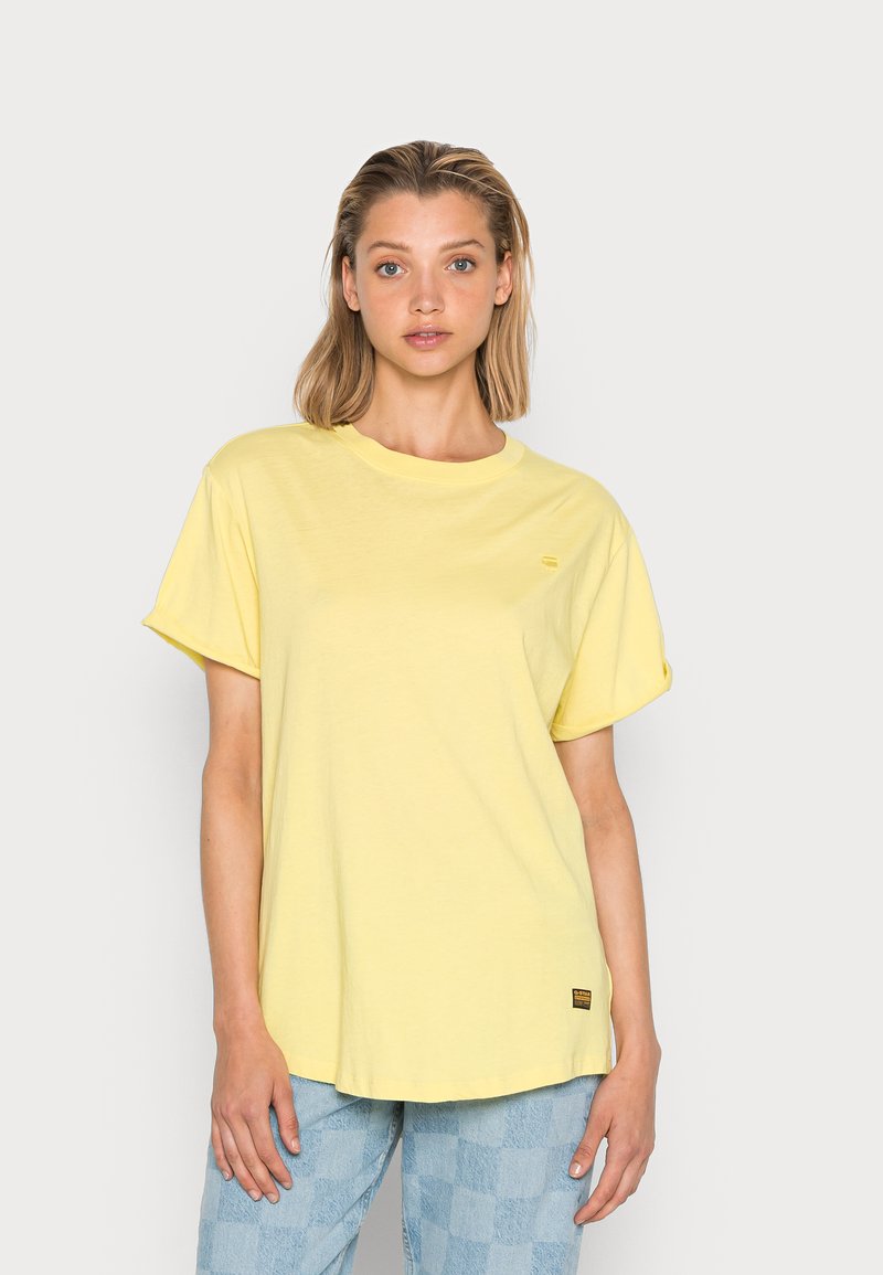 G-STAR LASH FEM LOOSE FIT - T-shirt básica - lemonade
