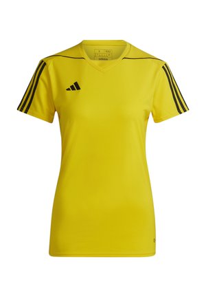 TIRO 23 LEAGUE - T-shirt de sport - gelbschwarz