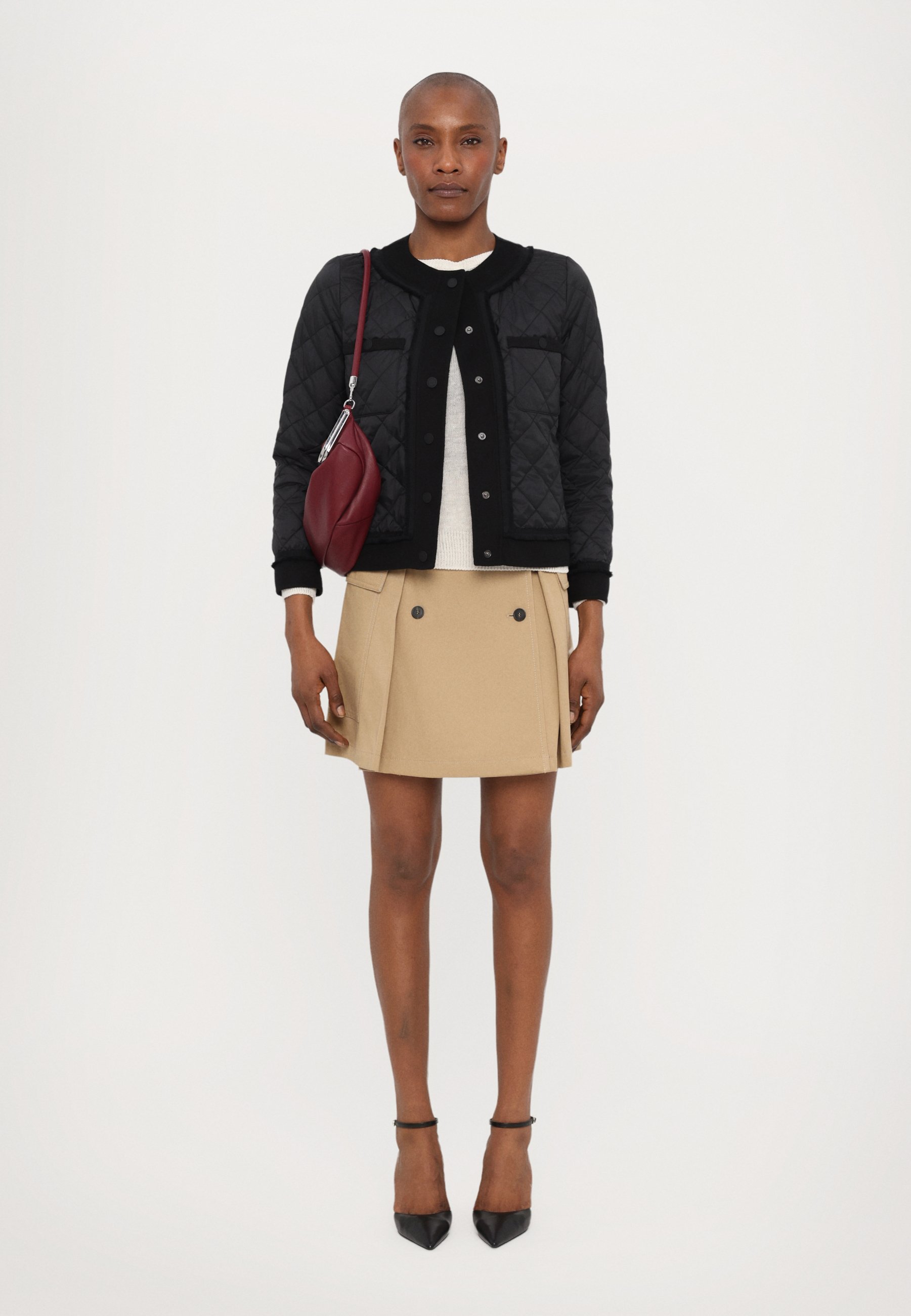 WEEKEND MaxMara FERRO - Light jacket - black - Zalando.co.uk