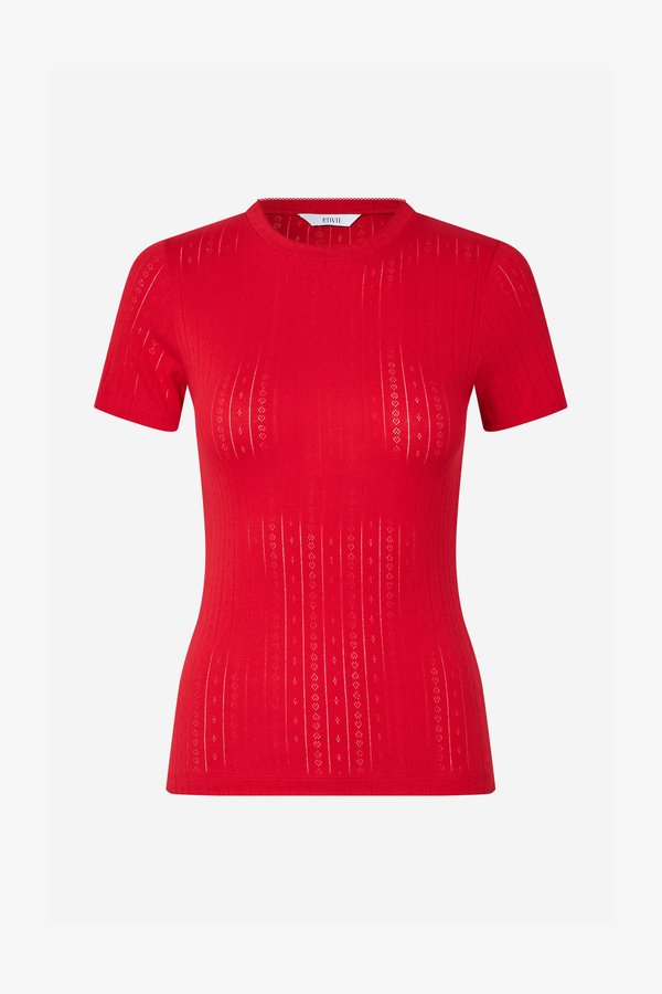 VOLVI TEE - Basic T-shirt - salsa2