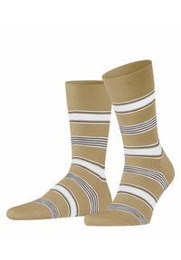 FALKE Marina Stripe - Socken - jute