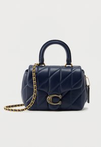 TABBY TOP HANDLE WITH PAVE - Handtasche - dark blue