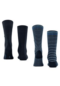 Burlington ONE SIZE EVERYDAY STRIPE SO - MIXED 2-PACK - Socken - blau