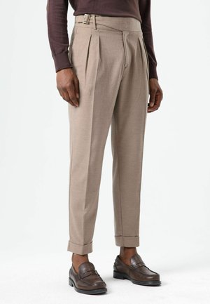 REGULAR FIT - Stoffhose - mink