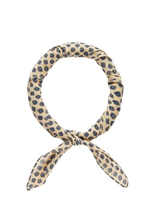 John Henric MOTIF BANDANA - Tørklæde / Halstørklæder - yellow